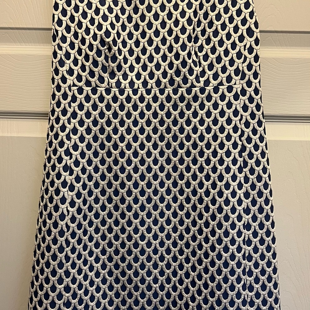 Lilly Pulitzer Blue and Silver Dress